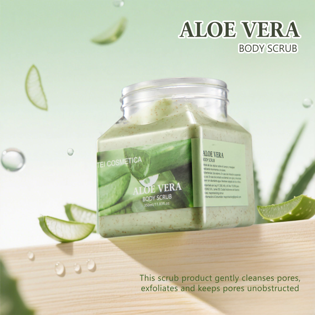 Crema exfoliante Aloe Vera Tei 350ml